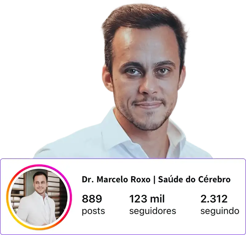 Dr Marcelo Roxo, spécialiste de la santé du cerveau